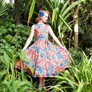 Zoe Vine Roses Dress